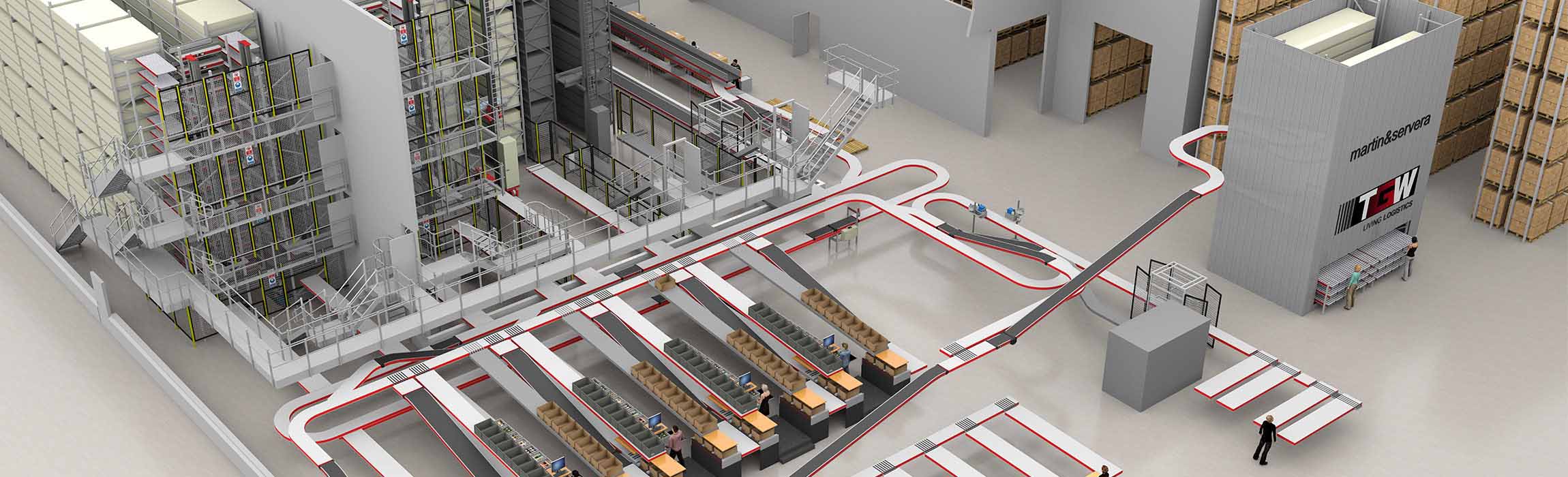 TGW will build a highly automated fulfillment center in Norrköping for the Swedish food wholesaler Martin & Servera by March 2022.