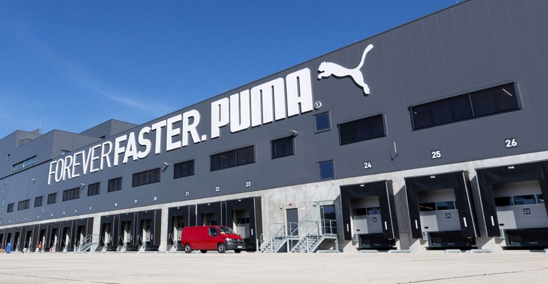 Neue Logistikdrehscheibe für Puma.