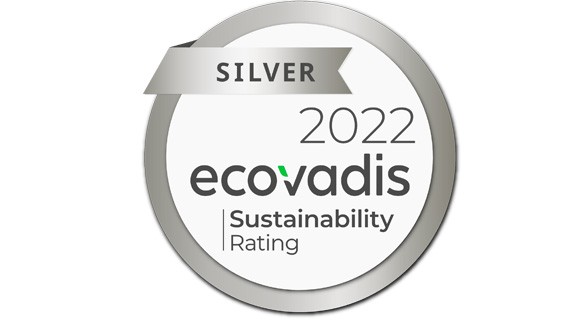 EcoVadis Sustainability Rating in silver for TGW