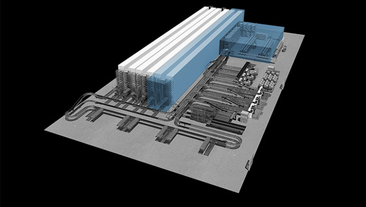 TGW micro fulfillment solution for online grocery