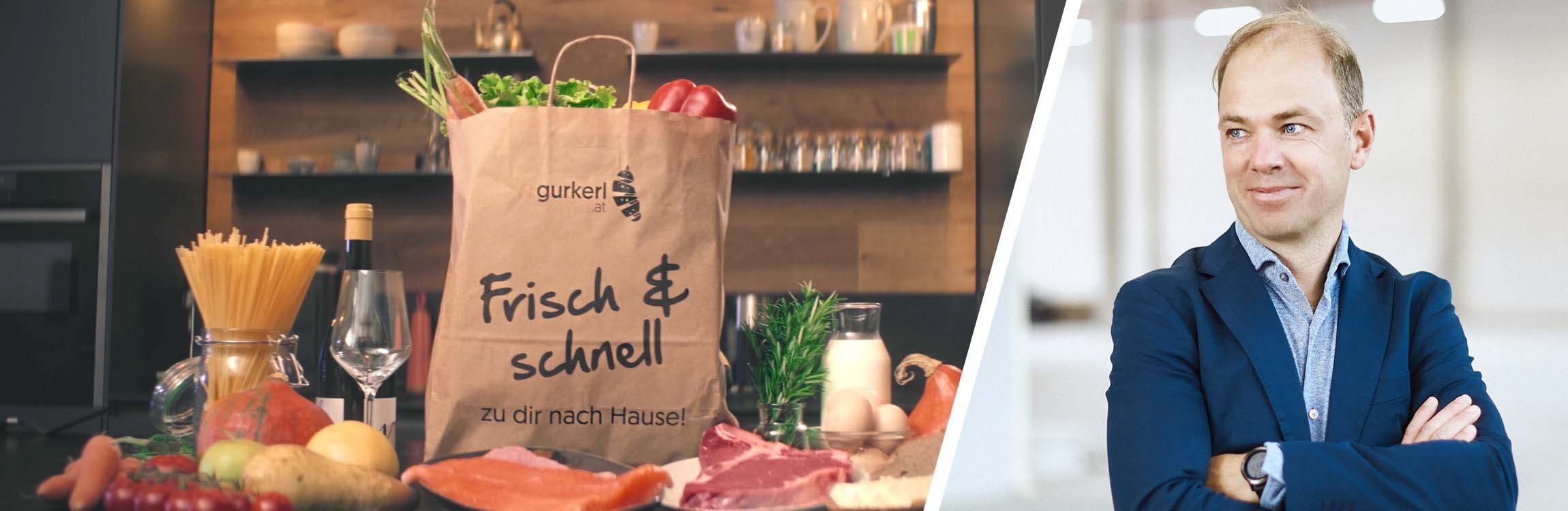 Gurkerl.at: schnelles und frisches Online-Shopping mit Service-Automatisierung.